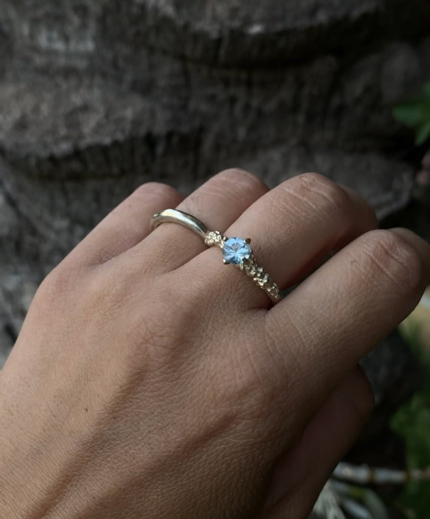 Handmade ocean store ring