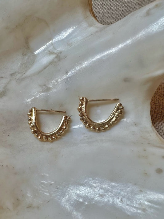 Calypso earrings Gold