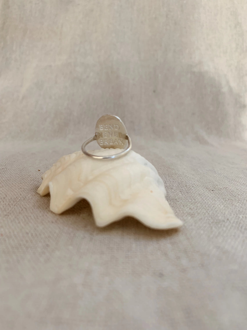 Palm coin ring